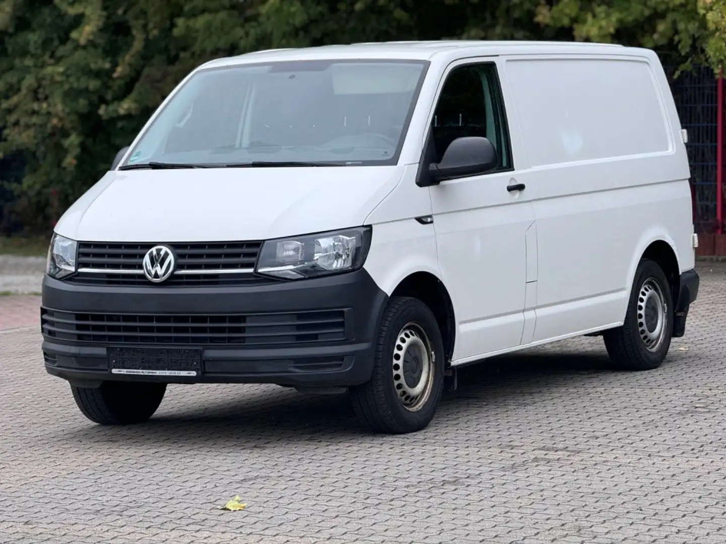 Volkswagen T6 Transporter 2.0 TDI *1 HAND *AHK *KLIMA Weiß - 1