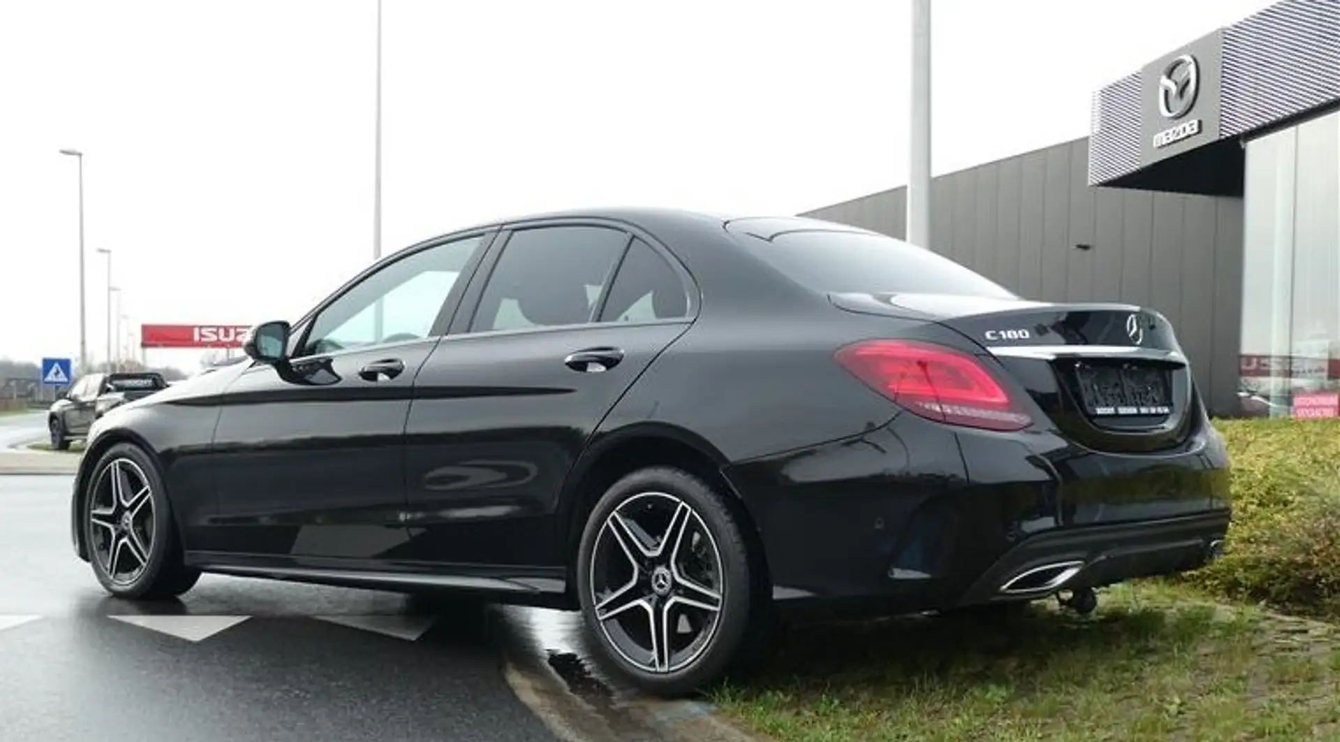 Mercedes-Benz C 180 Benzine - AMG LINE Negro - 2