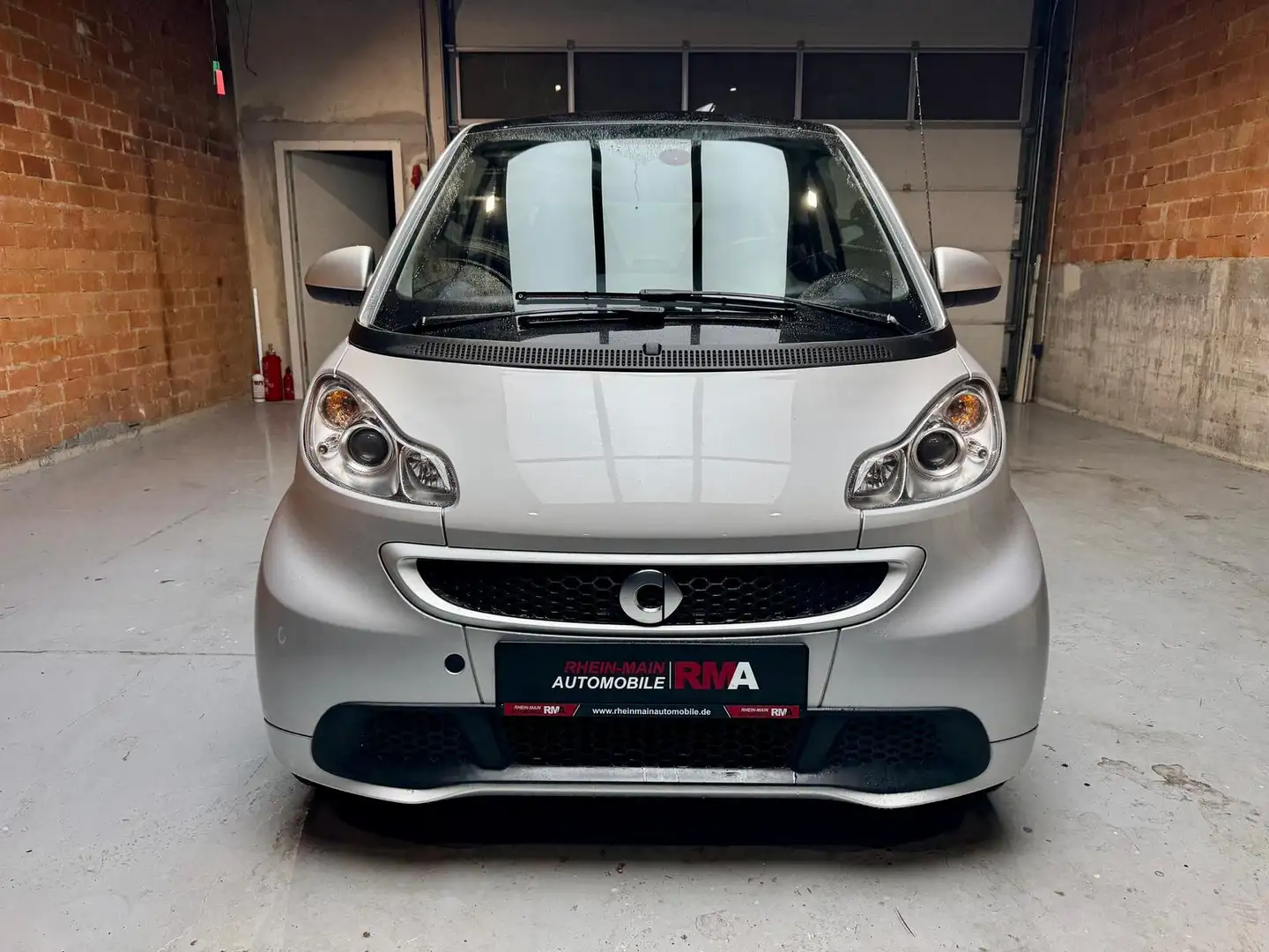 smart forTwo passion 1.0 Turbo+KLIMA+NAVI+TÜV-NEU+ Silber - 2