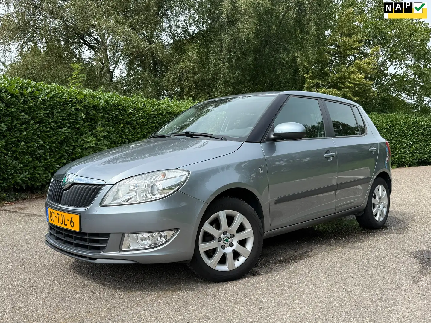 Skoda Fabia 1.2 TSI Ambition | slechts 115.965 km | Clima | Tr Gris - 1