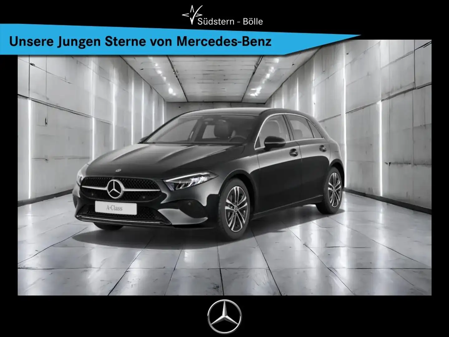 Mercedes-Benz A 180 +PROGRESSIVE+SHZ+KAMERA+PDC+LED+LM-FELGEN Noir - 1