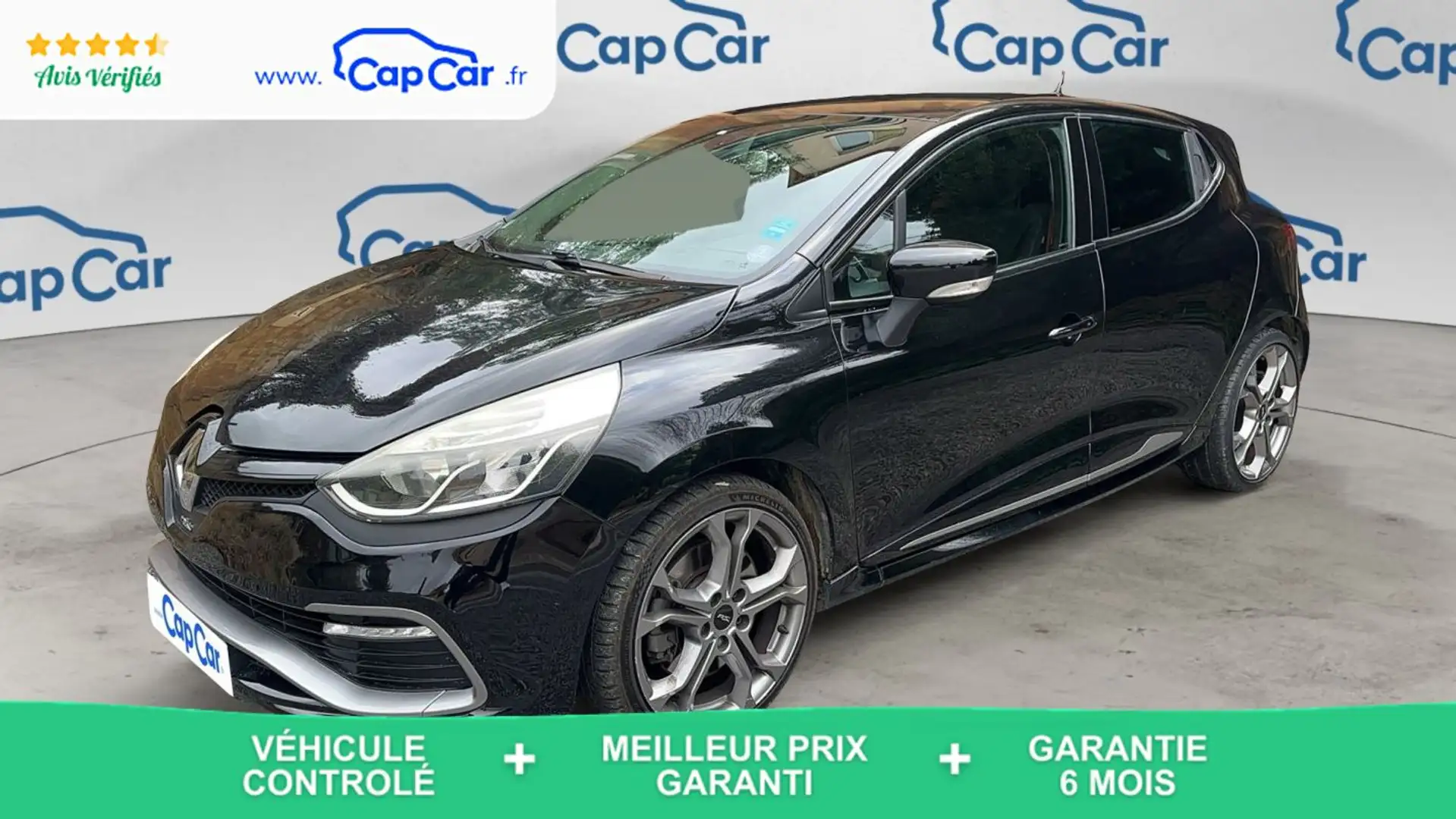 Renault Clio IV 1.6 Turbo 200 EDC RS - Automatique Noir - 1