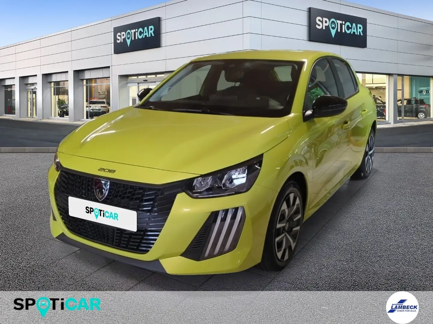 Peugeot 208 Active 1.2 PureTech 100 Jaune - 1