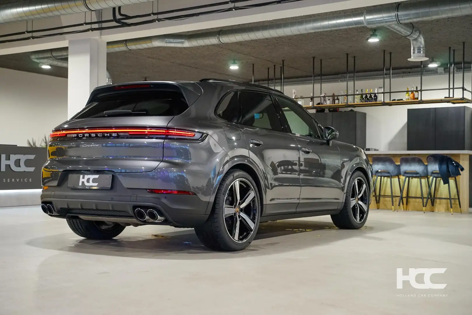 Porsche Cayenne E-Hybrid | 22'' | Bijrij. Display | Stoelventi. | Gris - 2