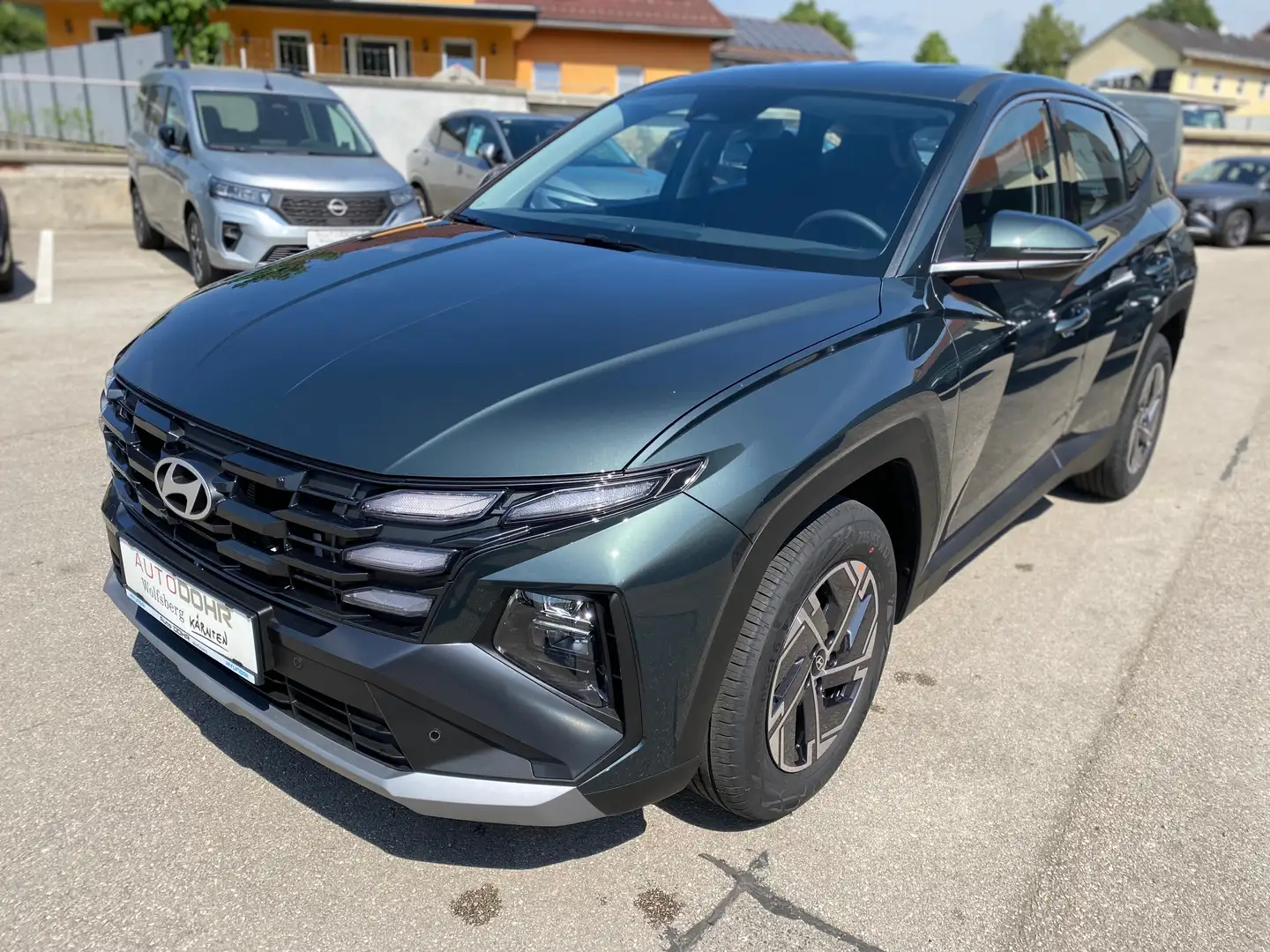 Hyundai TUCSON 1,6 CRDi 48V 2WD Smart Line Grün - 1