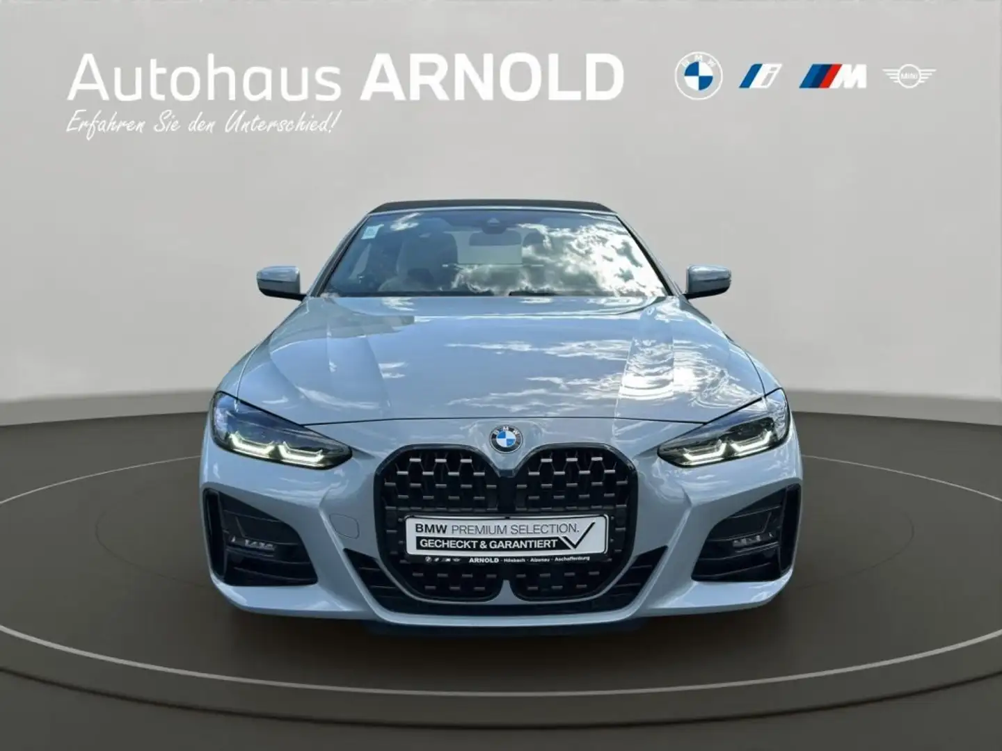 BMW 430 d Cabrio M Sport Pro Head-Up HarmanK. Lenkradhzg. Grau - 2