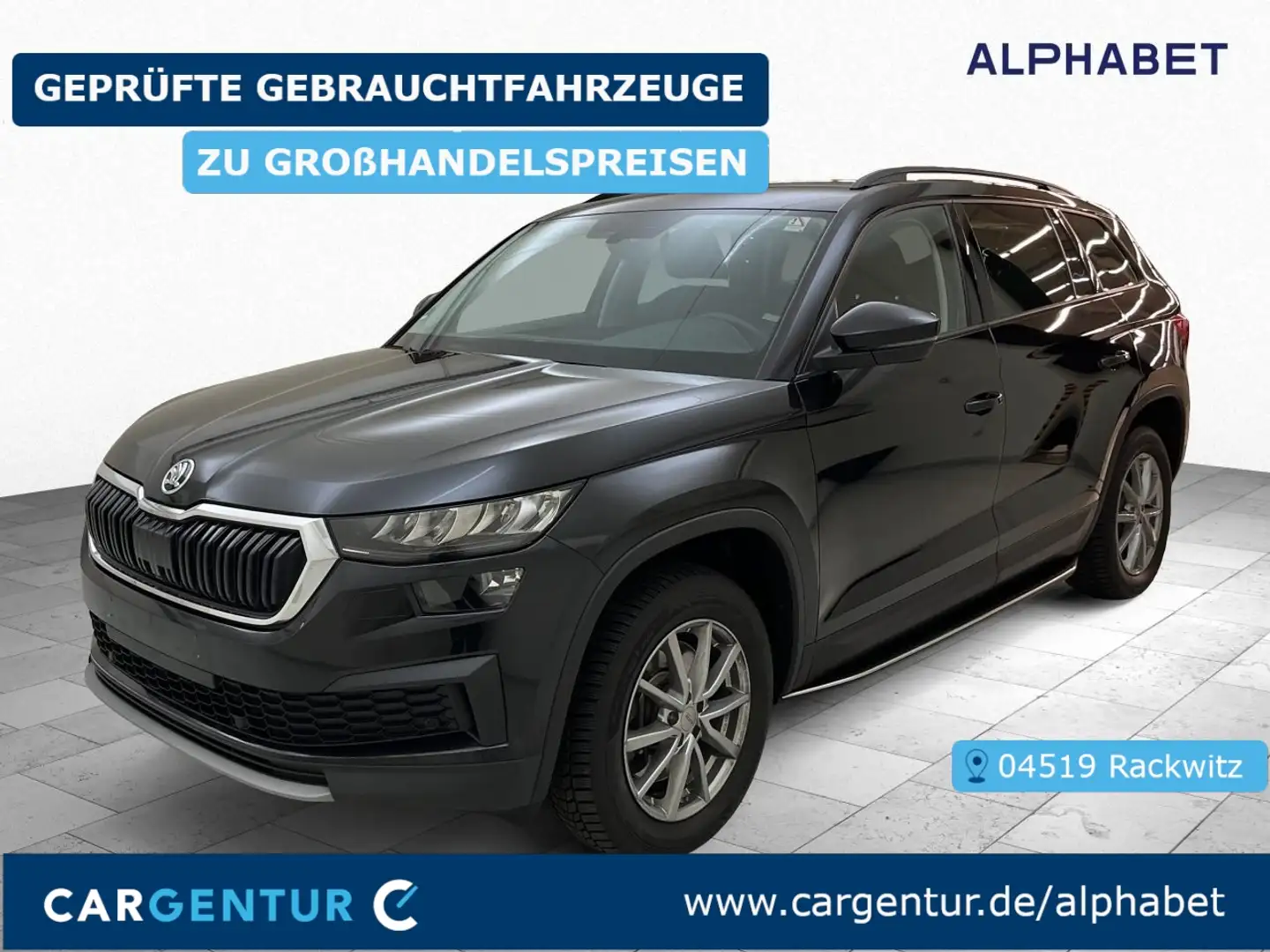 Skoda Kodiaq 2.0 TDI Ambition AHK El.Heckkl. LED Navi Schwarz - 1