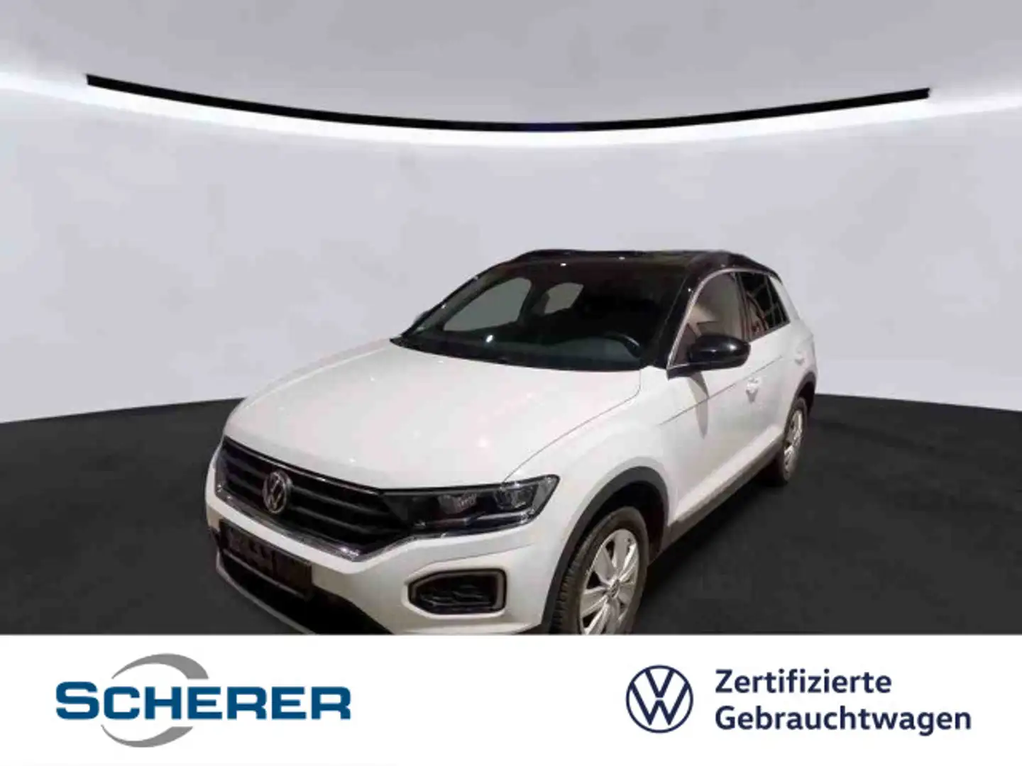 Volkswagen T-Roc T-ROC Sport 1.5 TSI, DSG, NAVI, RFK, PANO, STDHZ Weiß - 1