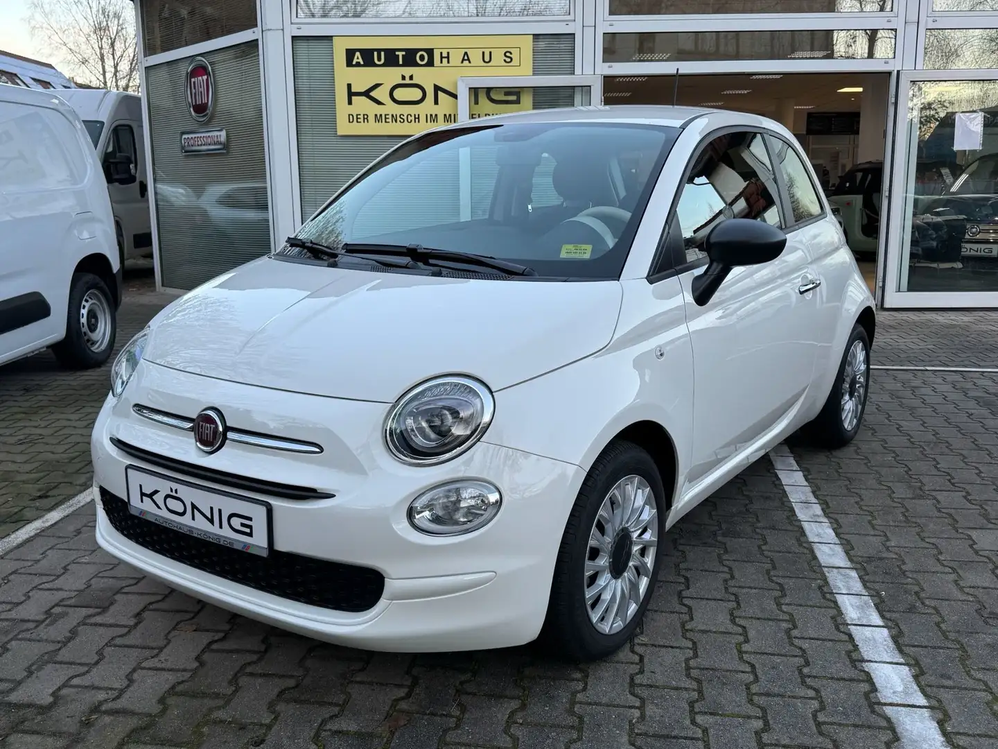 Fiat 500 MY23 1.0 GSE KLIMA*CARPLAY*TEMPOMAT Blanc - 1