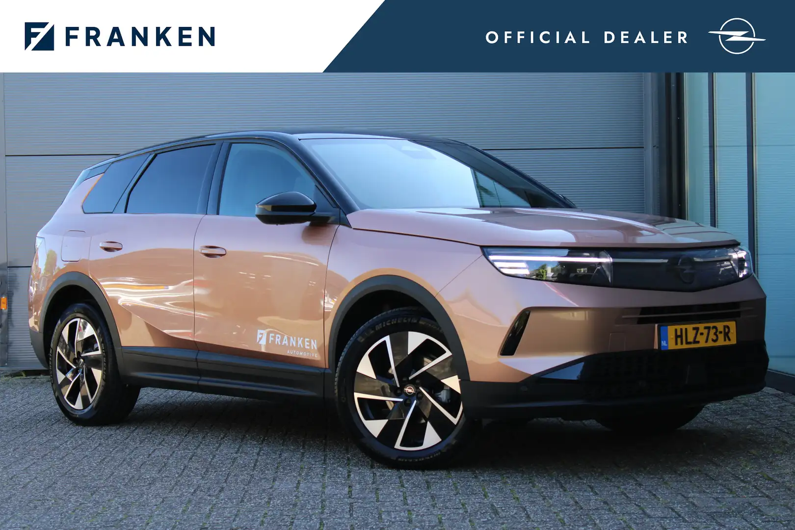 Opel Grandland 1.2 Turbo Hybrid GS | Nieuw model | Navigatie | AG Bej - 1