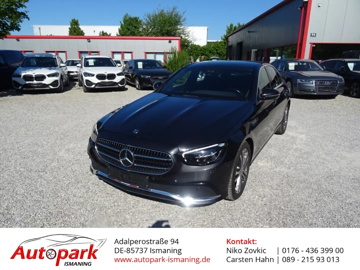 Mercedes-Benz E 220 EU6d Navi Digitales Cockpit LED Apple CarPlay Andr Gris - 1