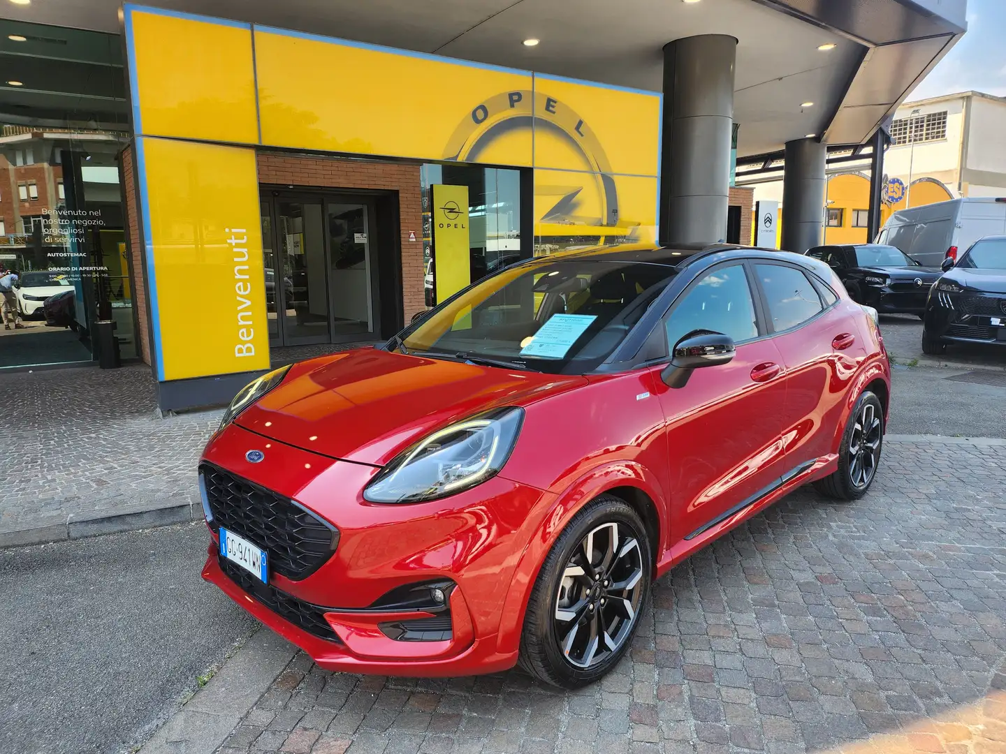 Ford Puma Puma II 2020 1.0 ecoboost h ST-Line s Rosso - 2