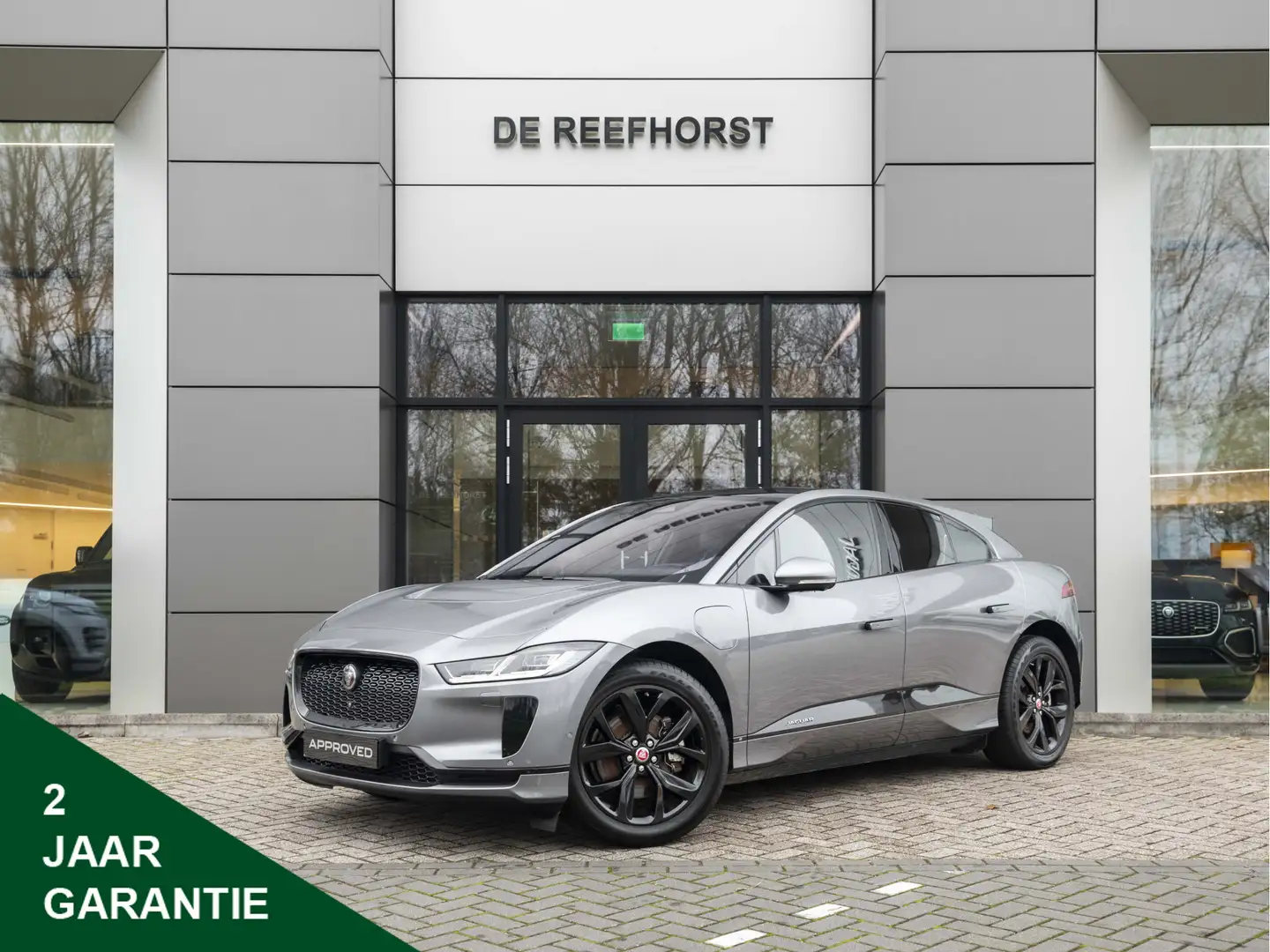 Jaguar I-Pace EV400 S | Luchtvering | Head-Up Display | Adaptive Gris - 1