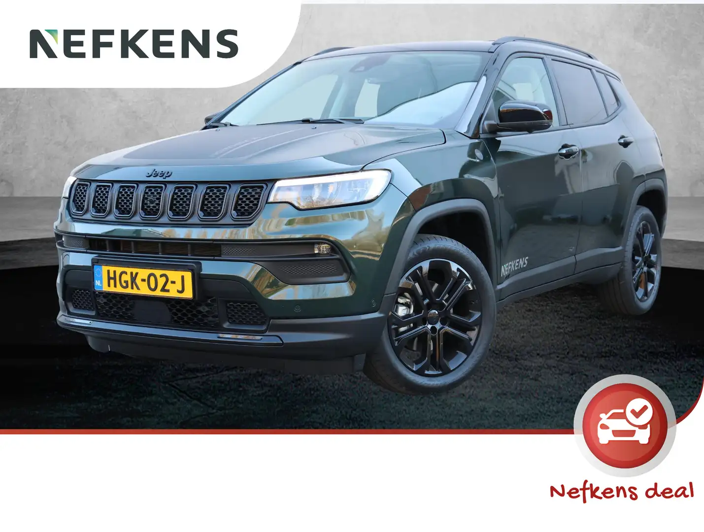 Jeep Compass 1.5T e-Hybrid North Star | Navigatie | Verwarmde v Groen - 1