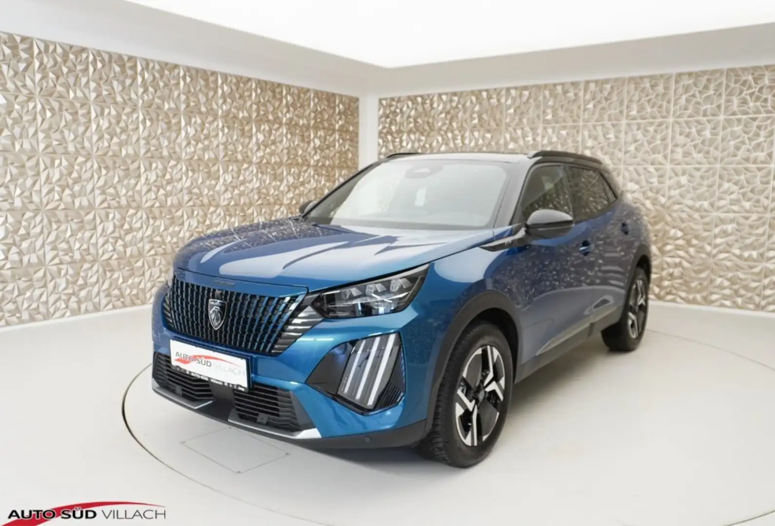 Peugeot 2008 GT Hybrid 145 e-DCS6 Blau - 2