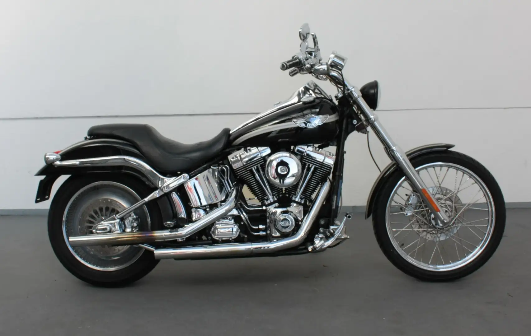 Harley-Davidson Deuce FXSTD Softail Deuce Orig. 100J. H-D Fekete - 2