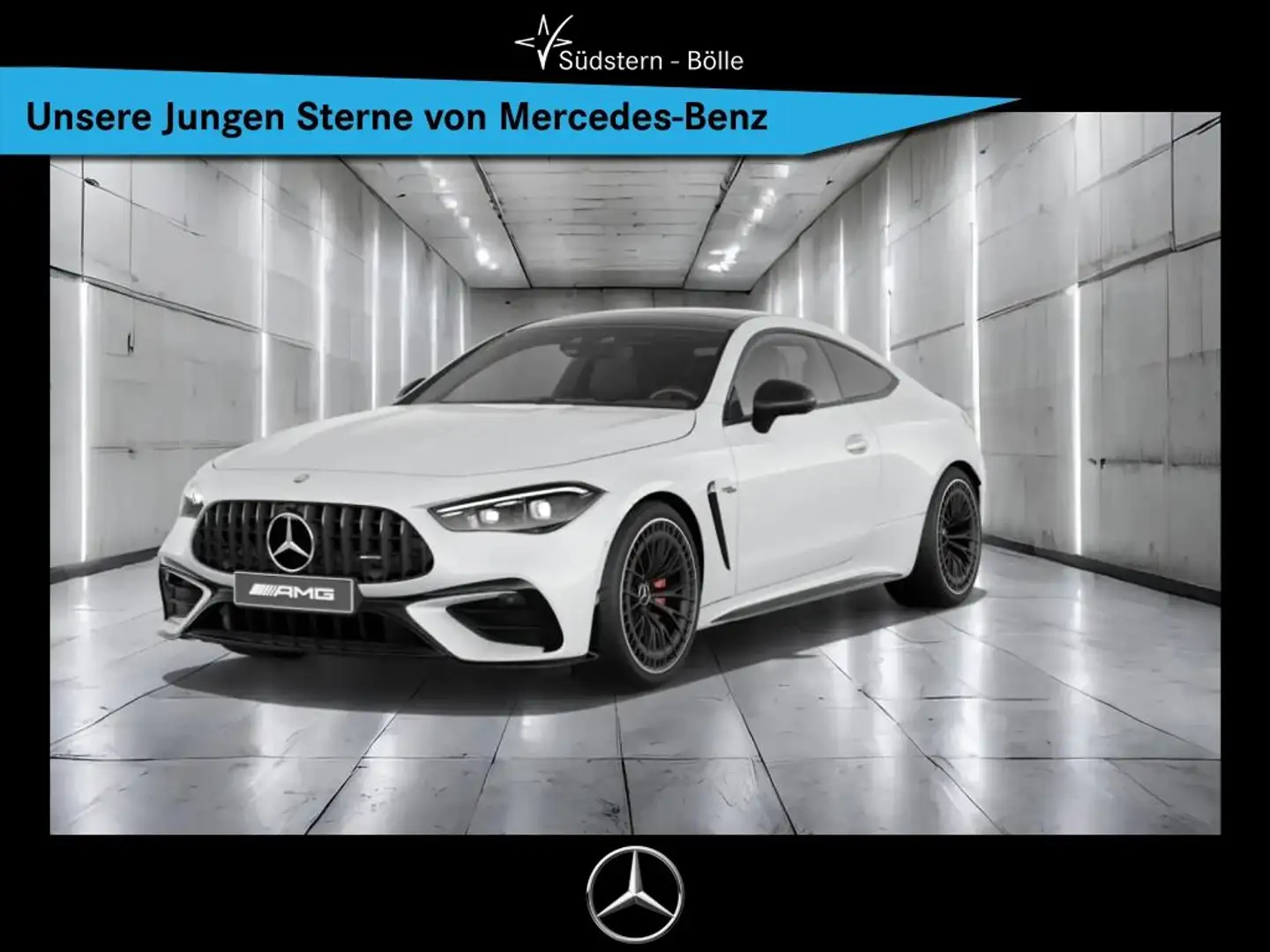 Mercedes-Benz CLE 53 AMG 4M+ Coupé PANO+DIGI+AMG-OPT.+HAL+DIST Blanc - 1