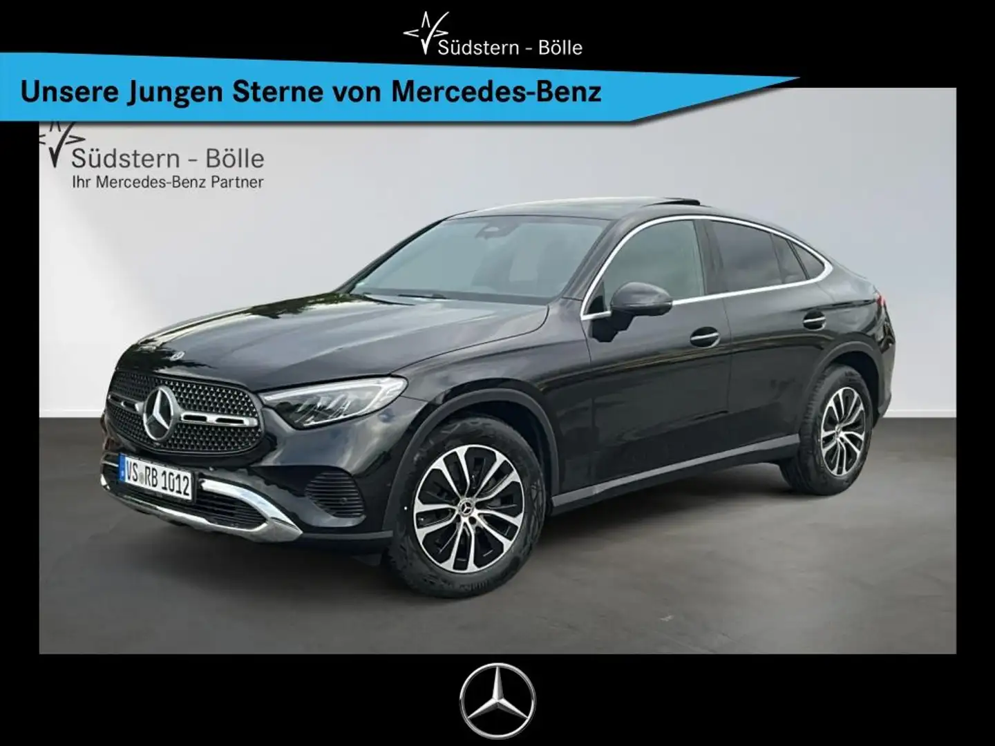 Mercedes-Benz GLC 220 d 4M Coupe +AVANTGARDE+SHZ+NAVI+AMBIENTE Noir - 1