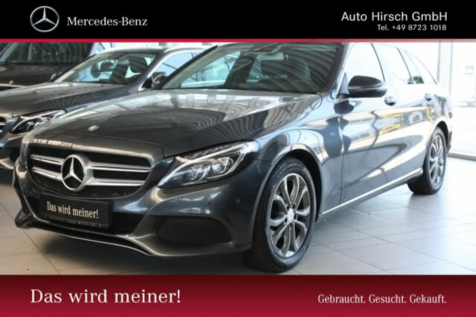 Mercedes-Benz C 220 C 220 d T Avantgarde AHK//Navi/PSD/Totwinkel Grau - 1
