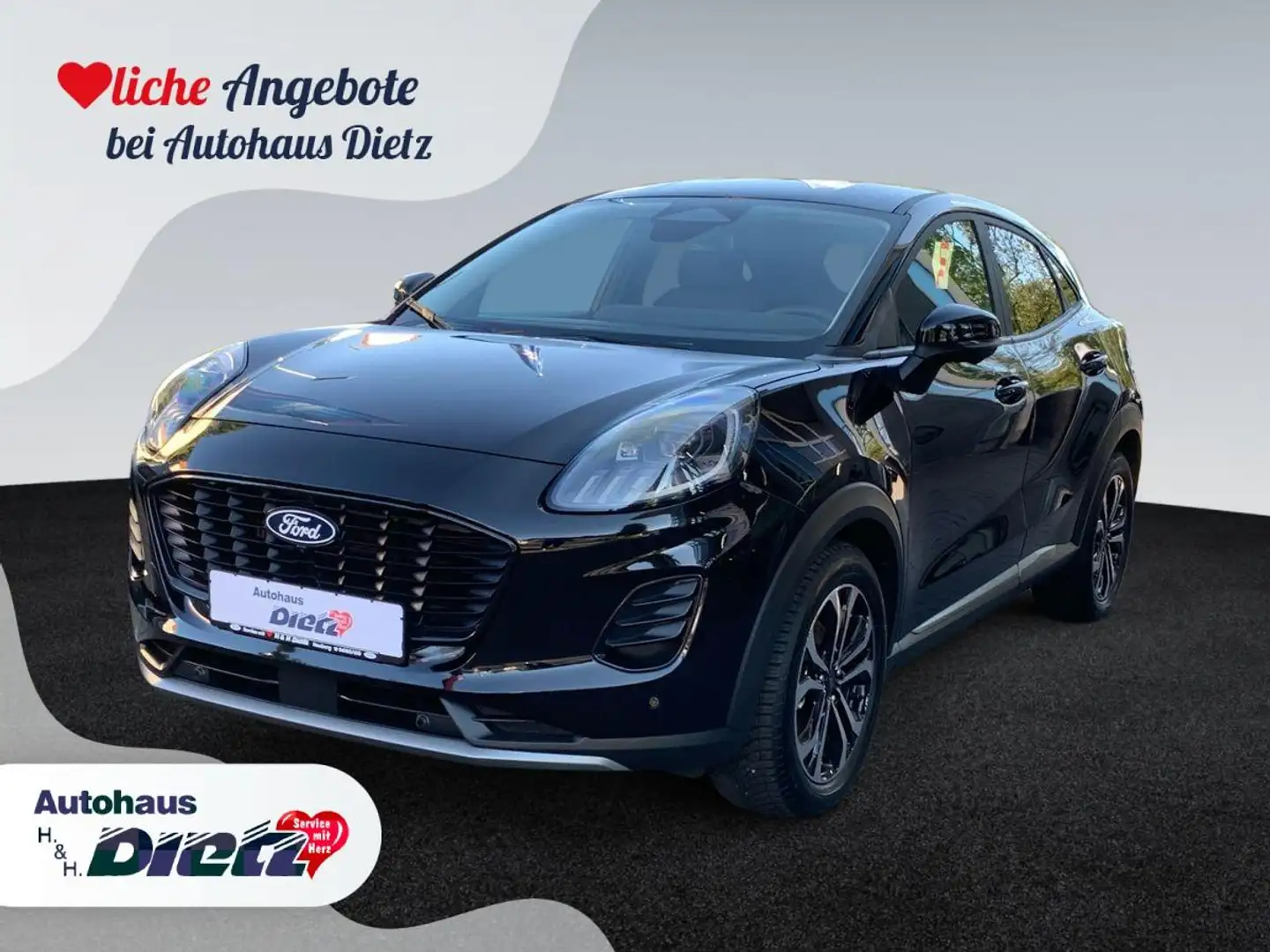 Ford Puma 1.0 EcoBoost Hybrid Titanium - Matrix*ACC Noir - 1