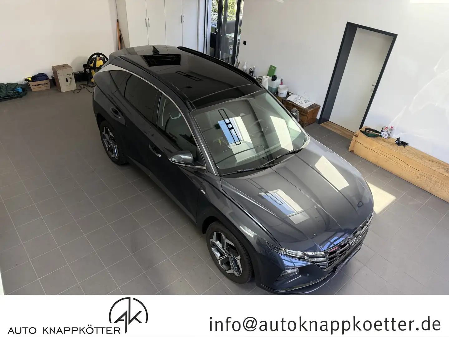 Hyundai TUCSON Tucson 1.6 CRDI Prime Mild-Hybrid 4WD (EURO 6e) Gris - 1