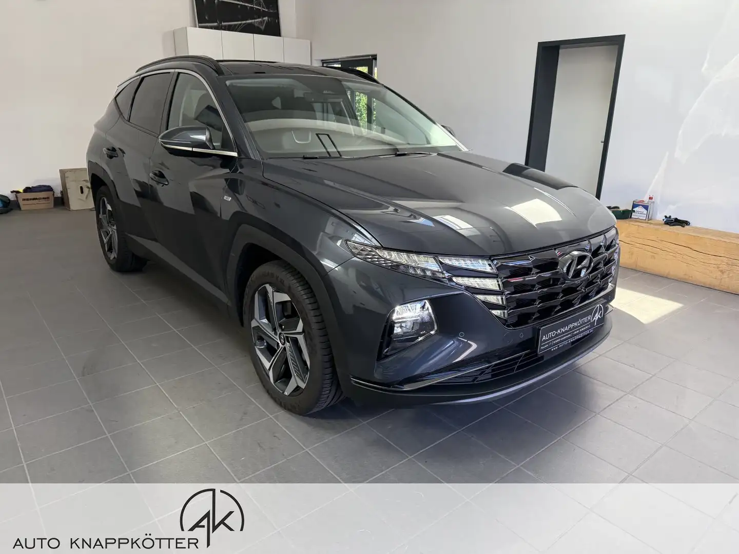 Hyundai TUCSON Tucson 1.6 CRDI Prime Mild-Hybrid 4WD (EURO 6e) Gris - 2