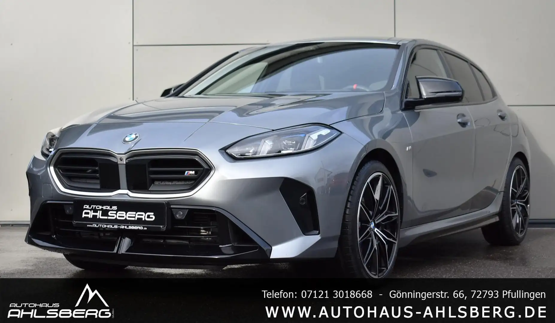 BMW M1 BMW M135iX/SHADOW/ WIDES./360°/H-K/MEMORY/HUD/LEDE Gri - 1