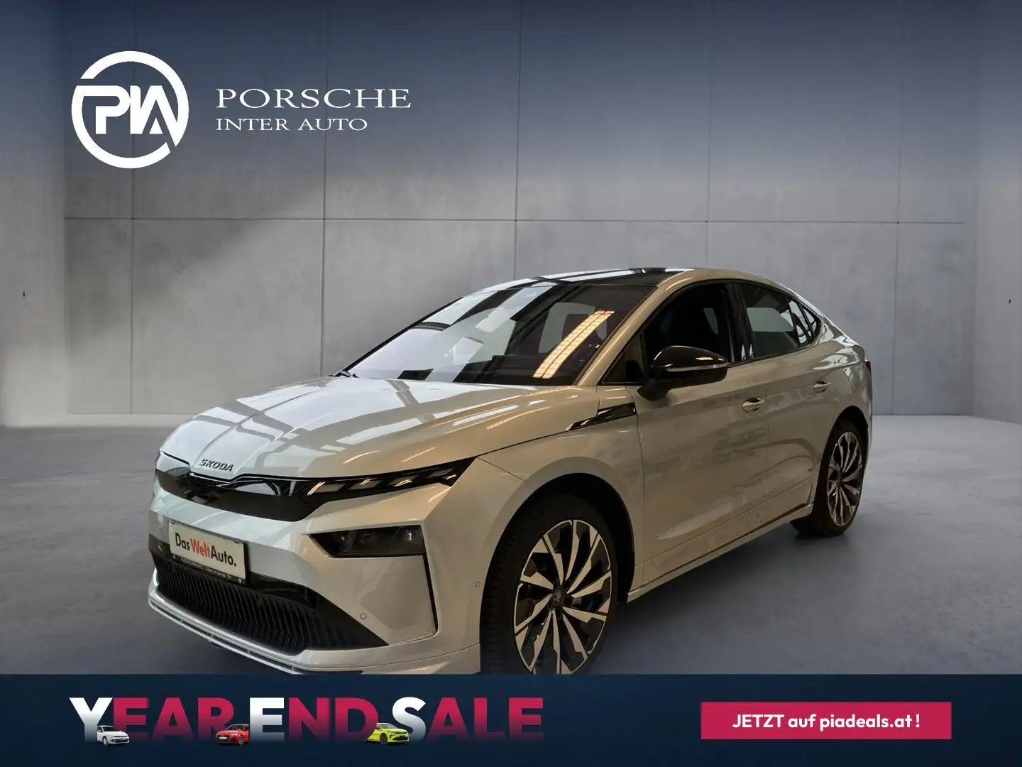 Skoda Enyaq Coupé Sportline 85x Silber - 1