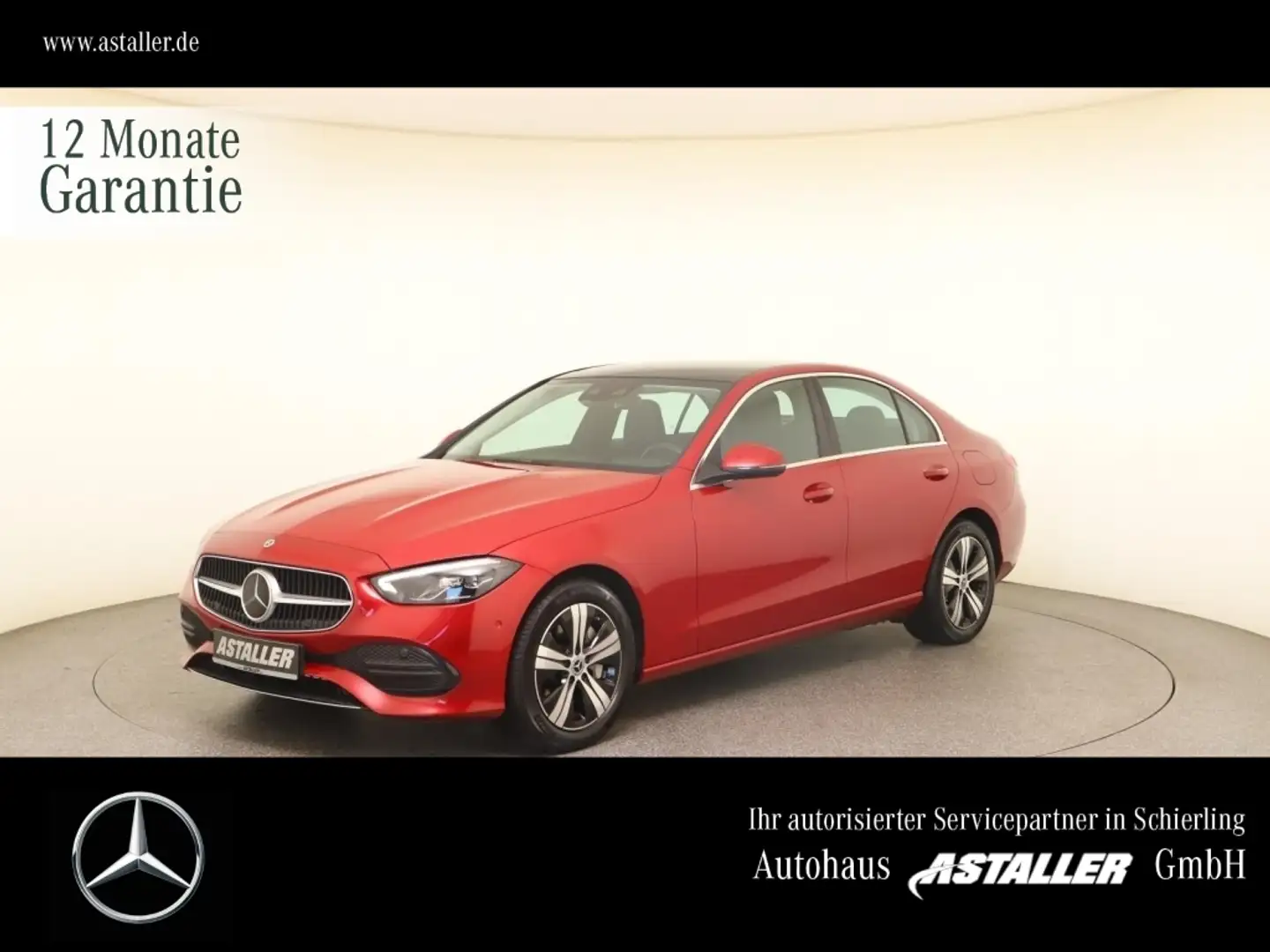 Mercedes-Benz C 300 de 4M Avantgarde 2x MBUX+LED+Pano+AHK+Dist Rot - 1