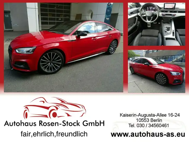 Audi A5 2,0 TFSI Sportback Quattro S-Tronic S-Line Sport,A