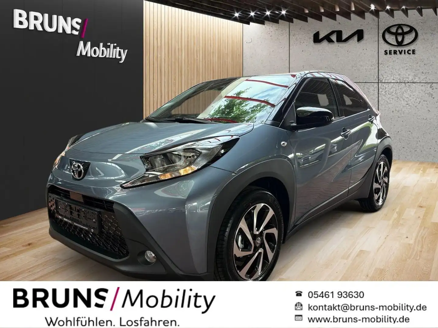 Toyota Aygo X 1.0 Teamplayer Kamera CarPlay/Android Gri - 1
