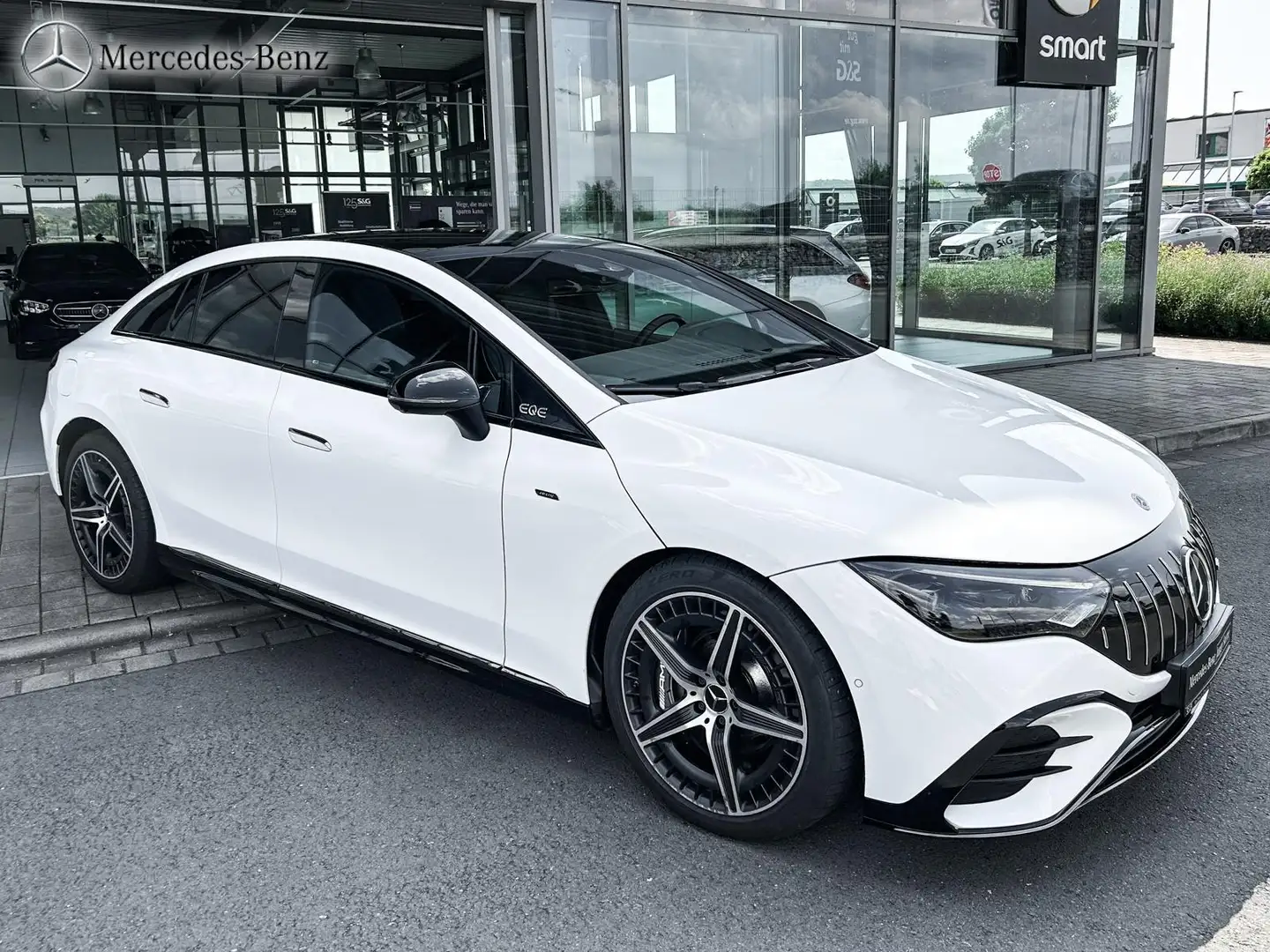 Mercedes-Benz EQE 43 4M Pano, 360°, MBUX, LED, HUD, bijela - 2