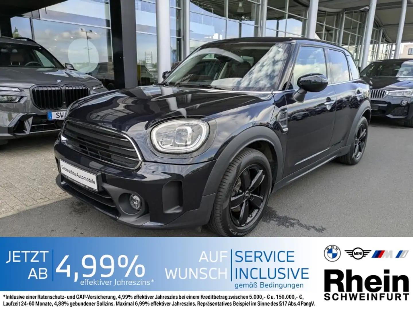 MINI One D Countryman LED. Navi. HeadUp. PDC. SH. Negro - 1