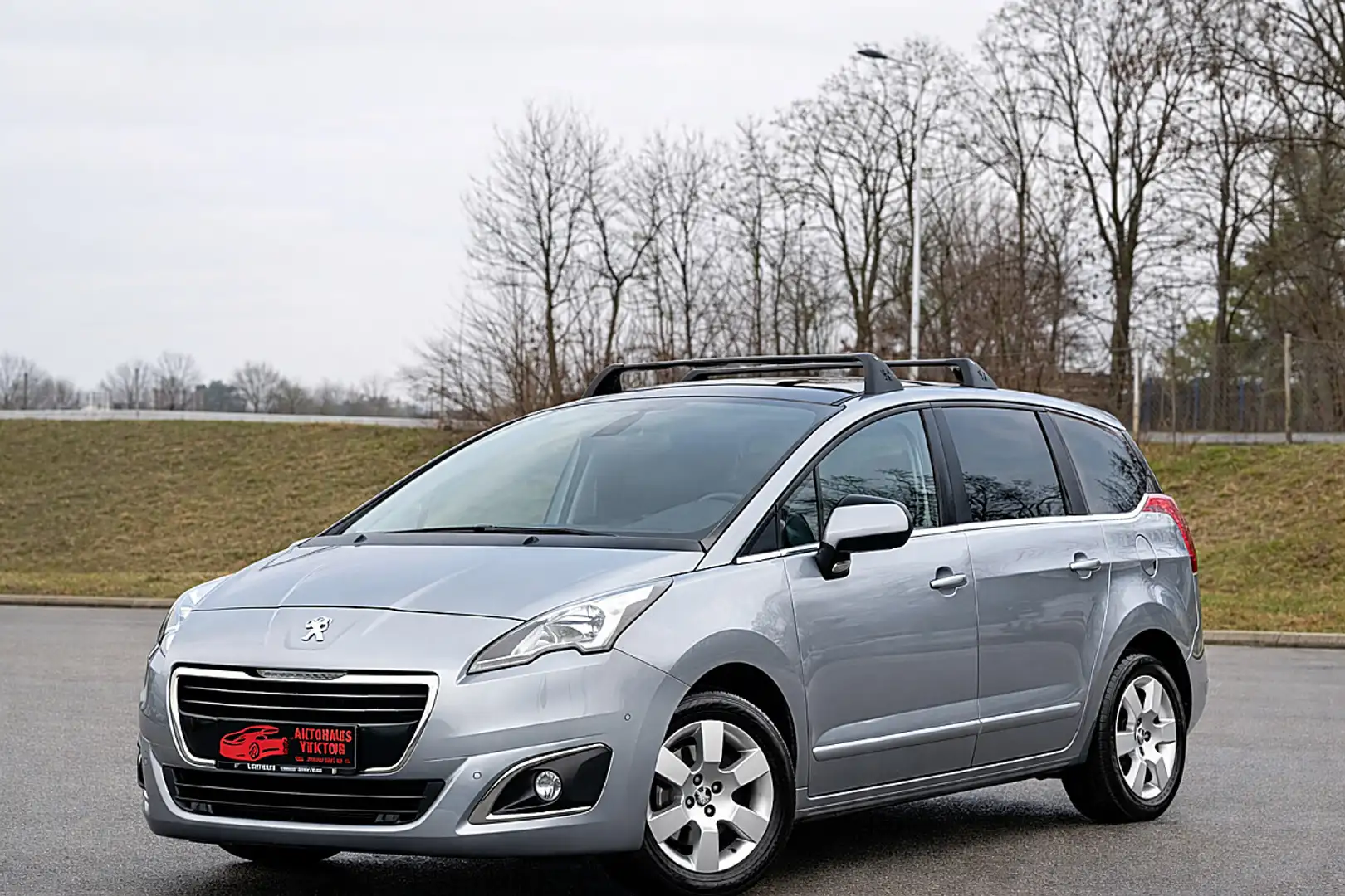 Peugeot 5008 1,6 BlueHDi 120 S&S Professional Line Grau - 1