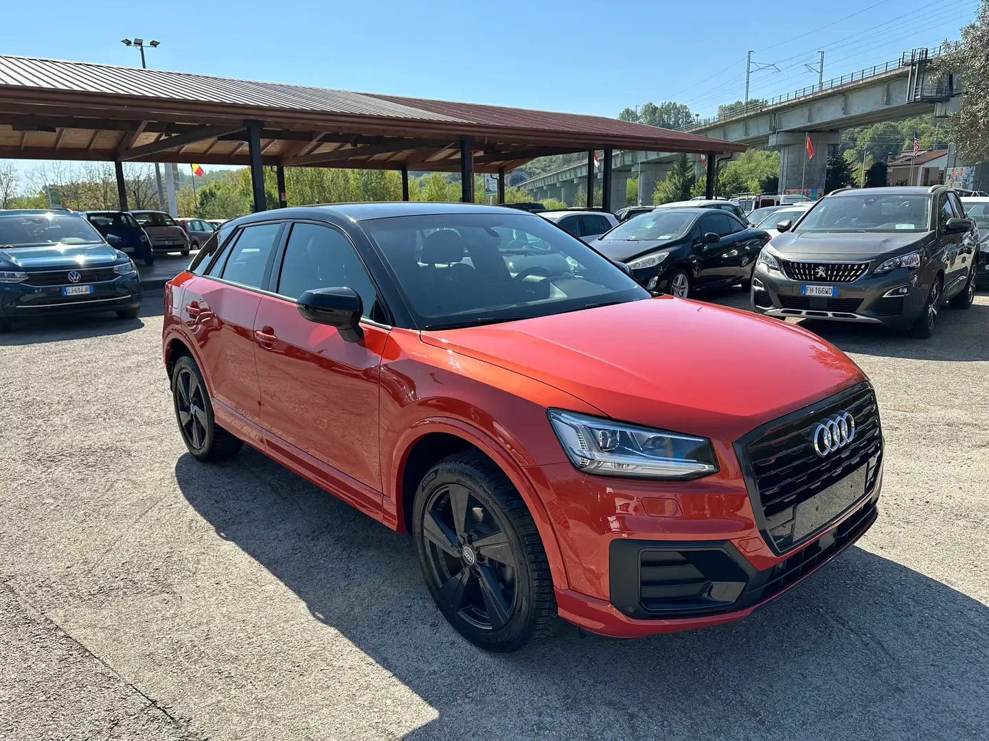Audi Q2 1.5 TFSI 35 S-TRONIC S-LINE 150CV - 2019 Arancione - 2