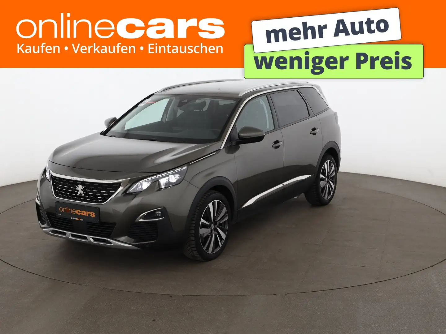 Peugeot 5008 1.2 PureTech Allure Aut 7-SITZER LED NAVI Grau - 1