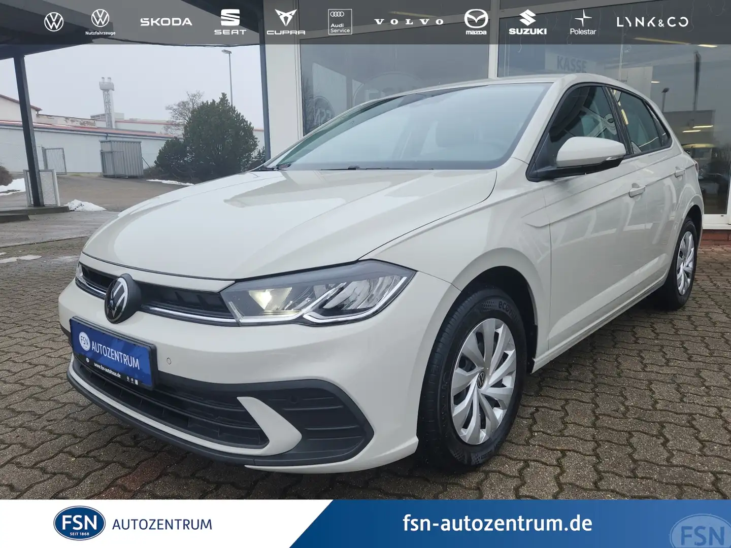Volkswagen Polo 1.0 TSI DSG LED RFK IQ.Drive Navi Clima Keyless Gris - 1
