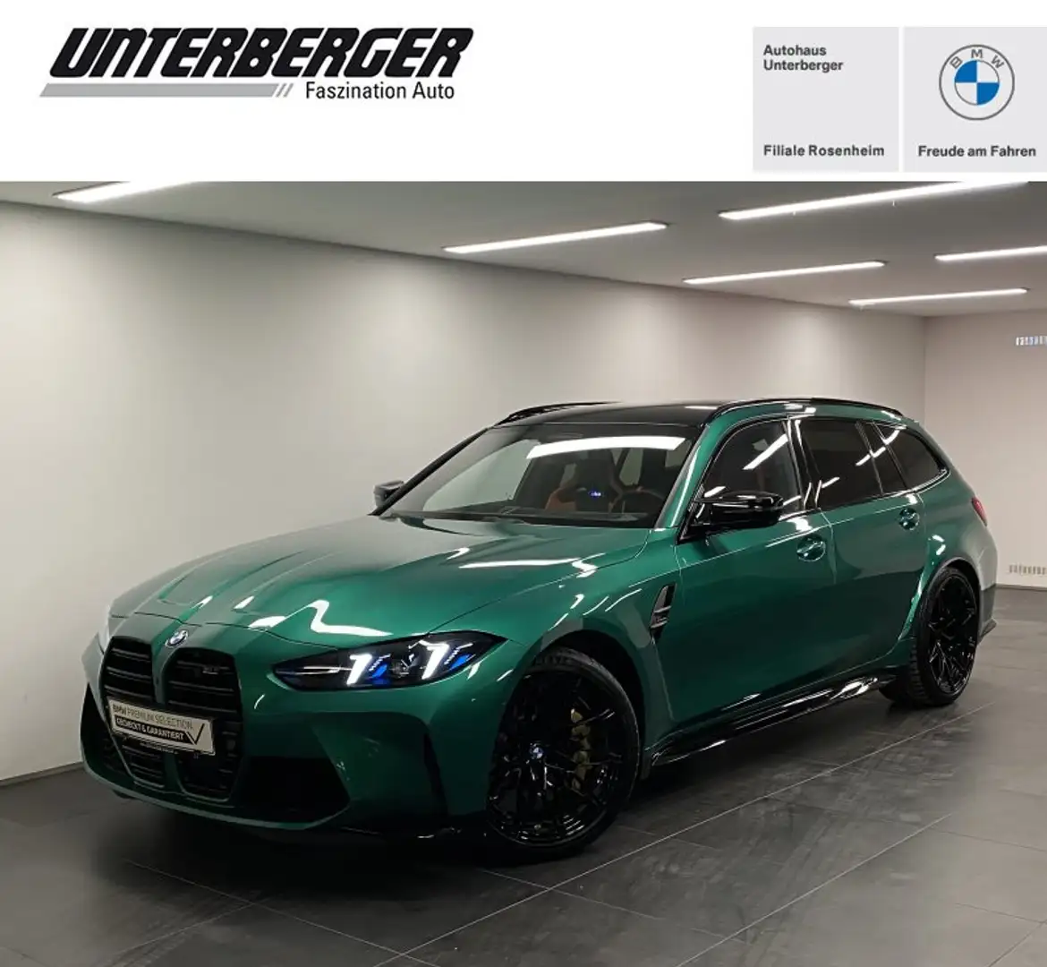 BMW M3 Competition M xDrive Touring Carbon-Keramik M Driv Grün - 1