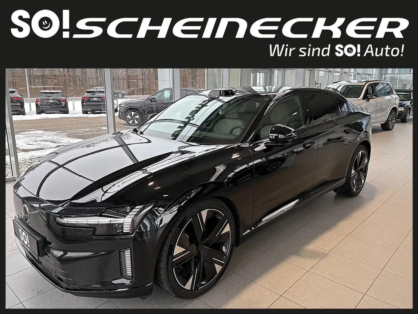 Volvo ES90 Single Motor Extended Range 92kWh Ultra Schwarz - 2