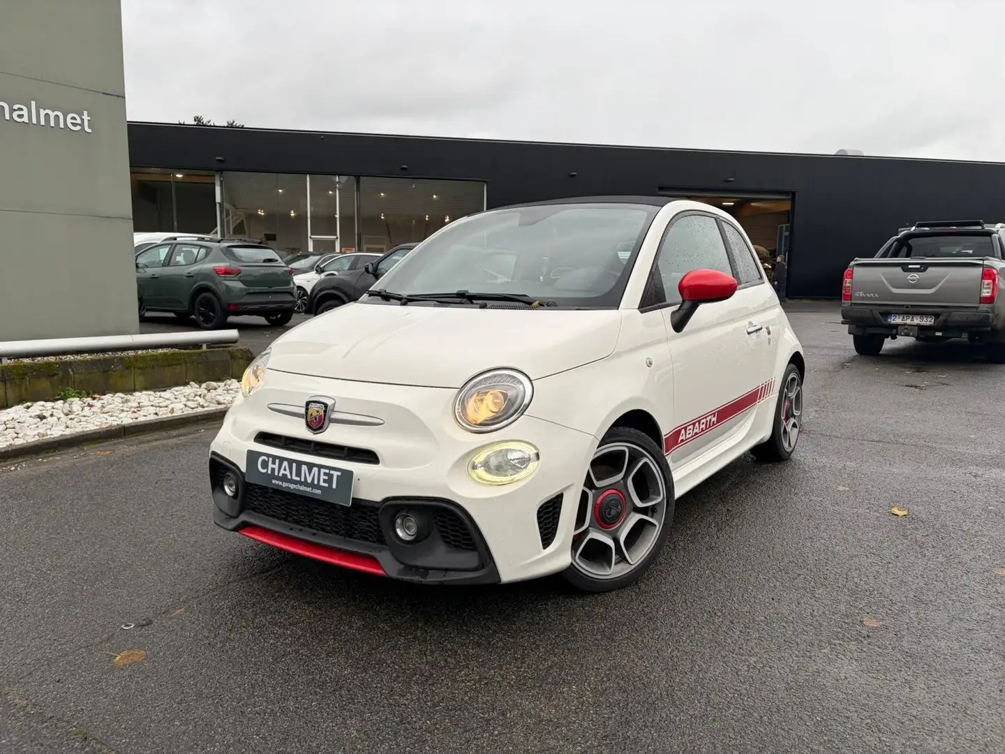 Abarth 595C 1.4T-JET 145 CABRIO / GARANTIE Wit - 1