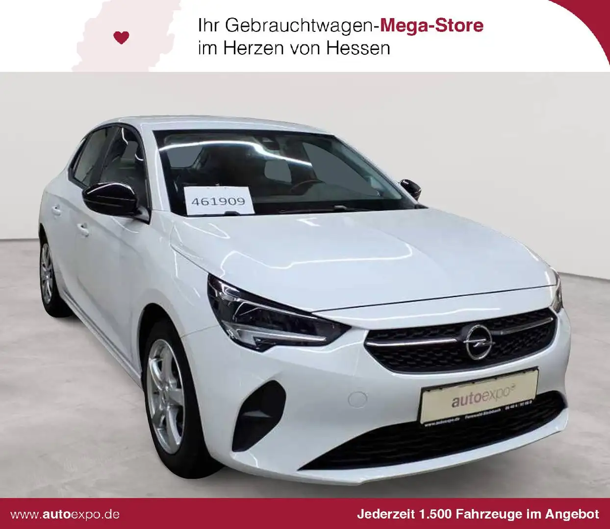 Opel Corsa Corsa 1.2T Aut.Edition KomfP PDC KAM Blanc - 1