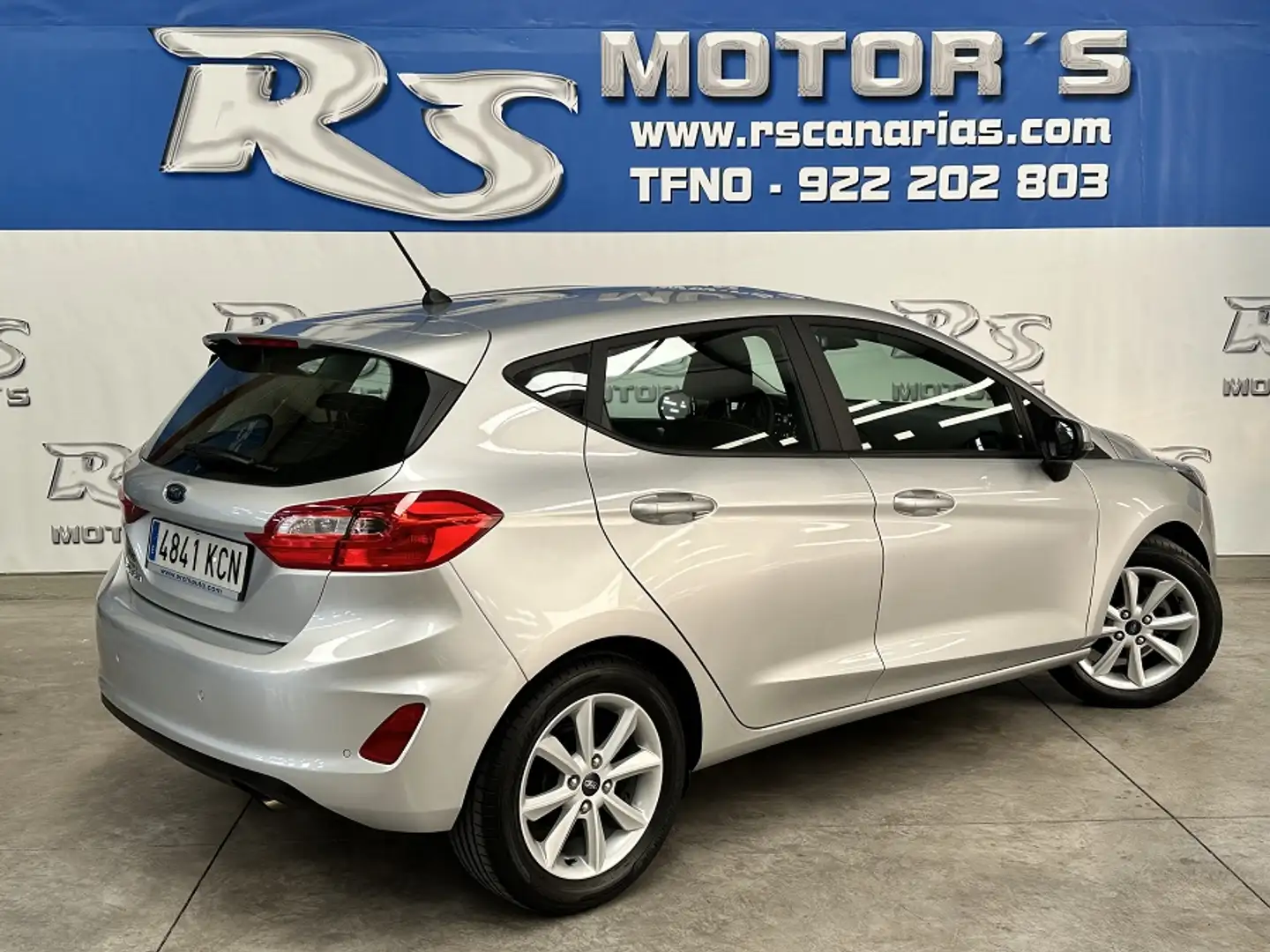 Ford Fiesta 1.0 EcoBoost S/S Trend+ 100 Gris - 2