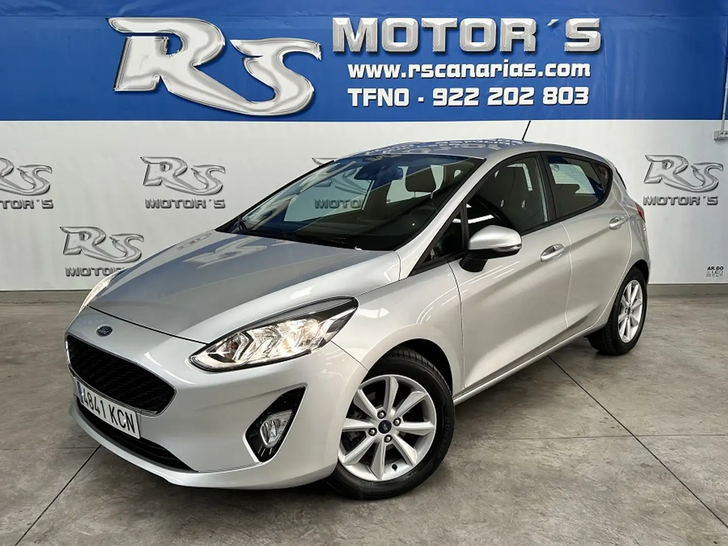 Ford Fiesta 1.0 EcoBoost S/S Trend+ 100 Gris - 1