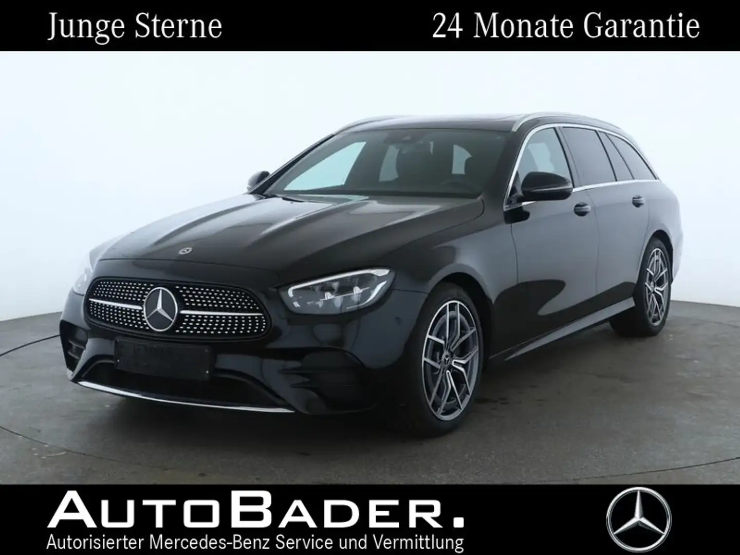 Mercedes-Benz E 220 E 220 d 4M T AMG SD AHK Park-Spgl-Pkt TotWin 19" Schwarz - 1