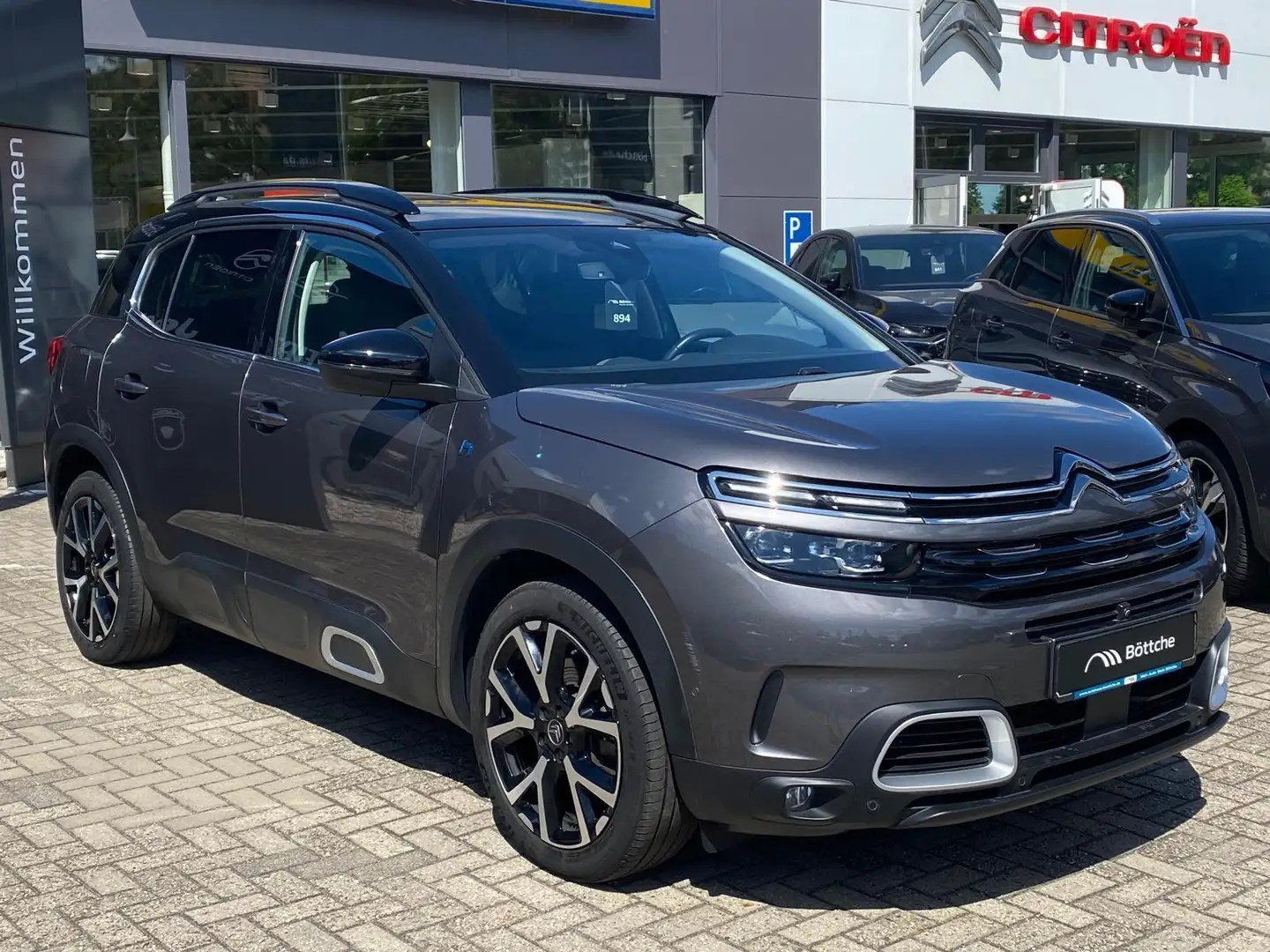 Citroen C5 Aircross Shine Pack Hybrid / el. Heckklappe / Parkassist, Grau - 2