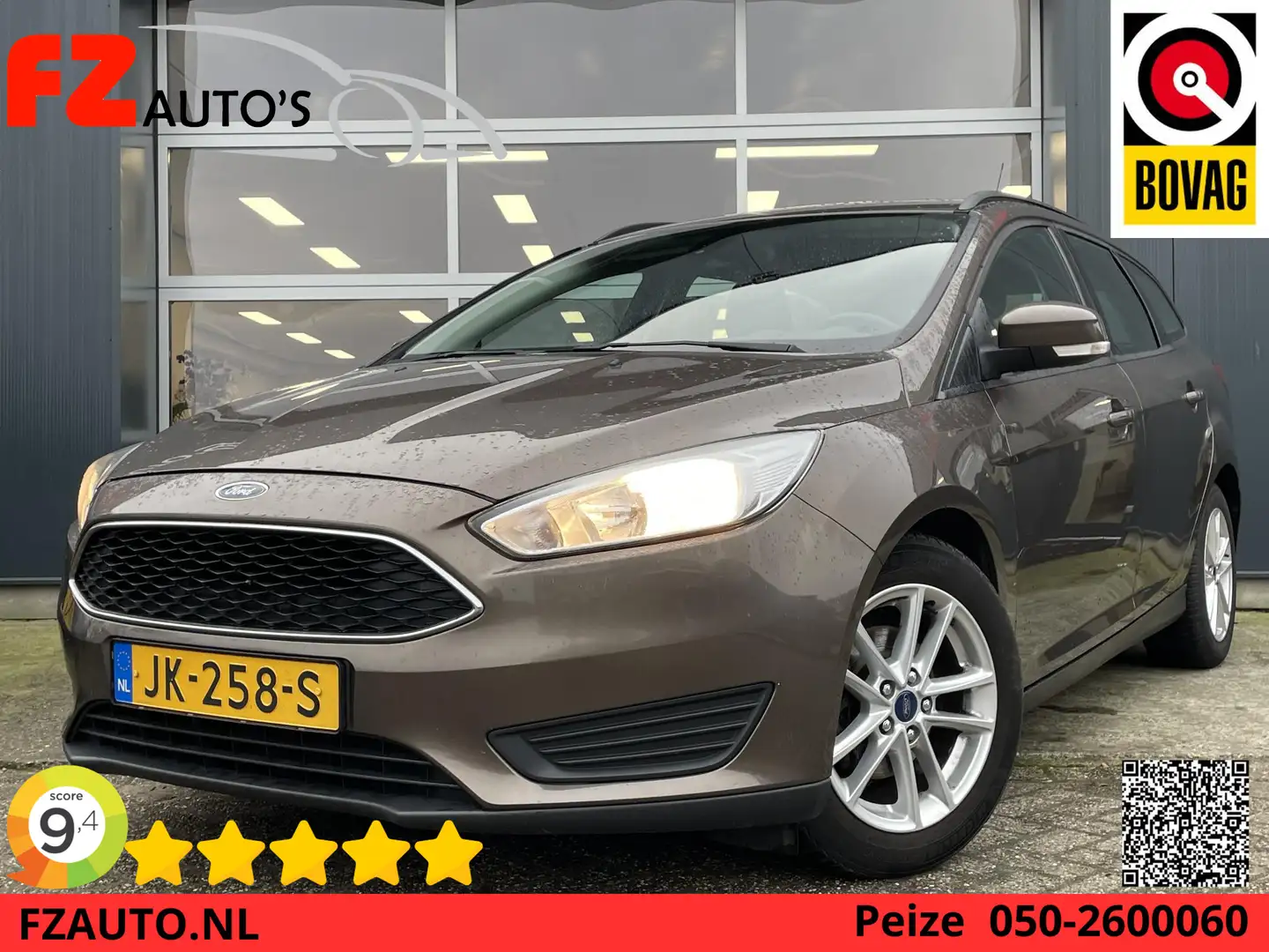 Ford Focus Wagon 1.0 Trend - Navigatie - Parkeersensoren - Ai Brun - 1