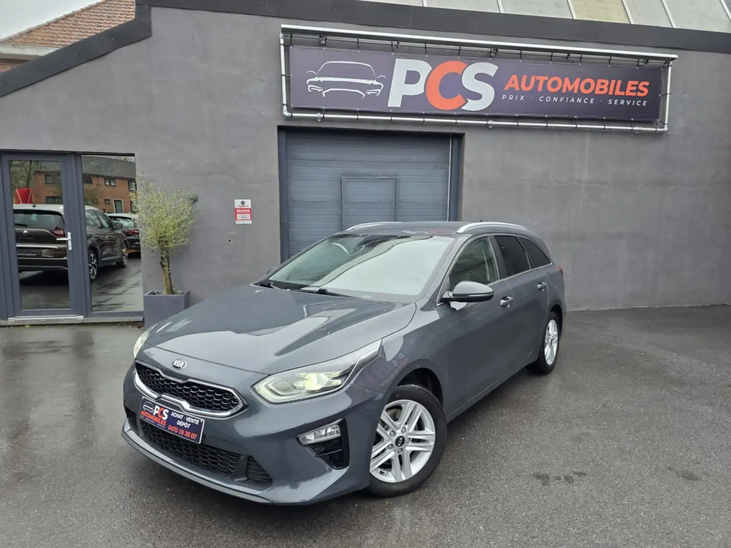 Kia Ceed SW / cee'd SW 1.6 CRDi*GPS*CAMERA*SIEGES CHAUFF*CARNET... Gris - 1