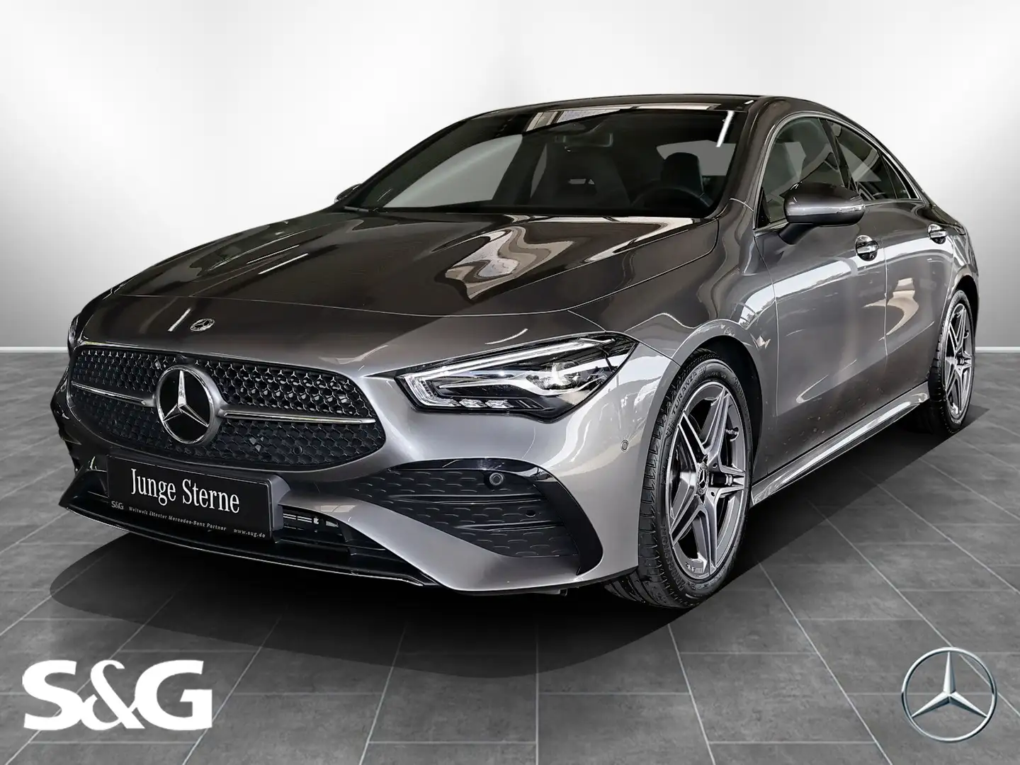 Mercedes-Benz CLA 200 Coupé AMG KEYLESS+KAMERA+CARPLAY+LED+18" Gris - 1