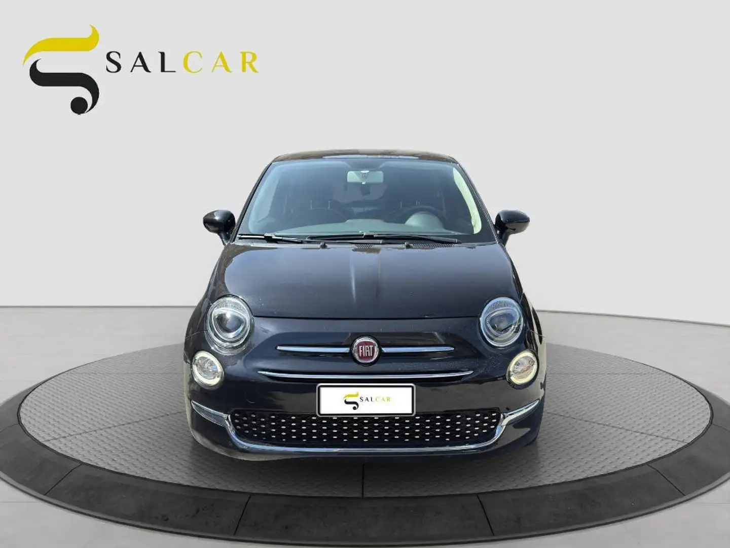 Fiat 500 1.2 Lounge 69cv dualogic Tetto 2017 Nero - 2