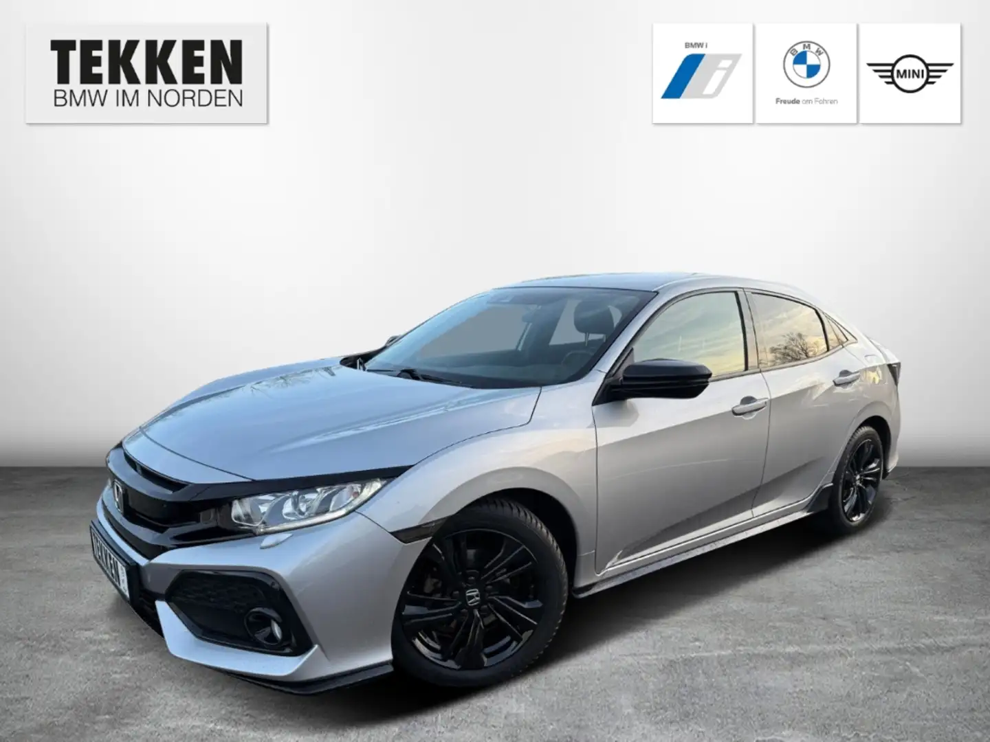 Honda Civic VTEC Dynamic Limited Edition Navi RFK ACC SHZ Silber - 1